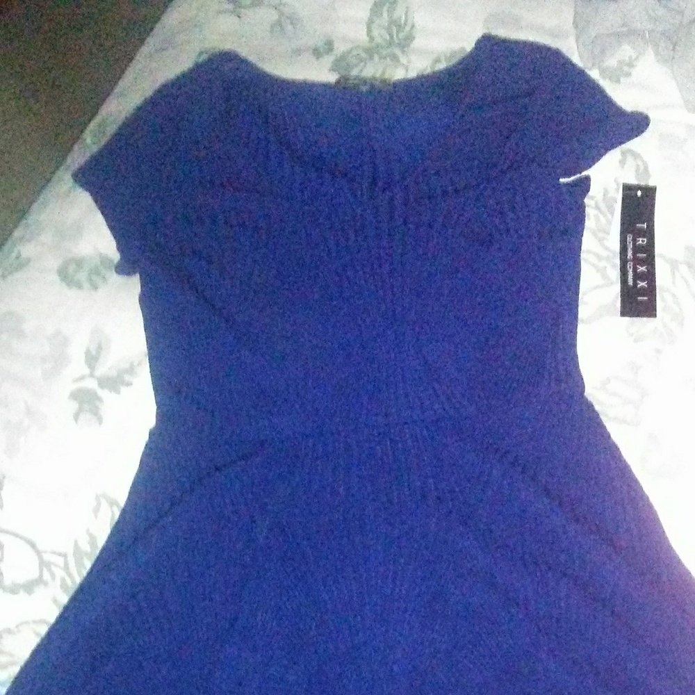 Navy blue dress
